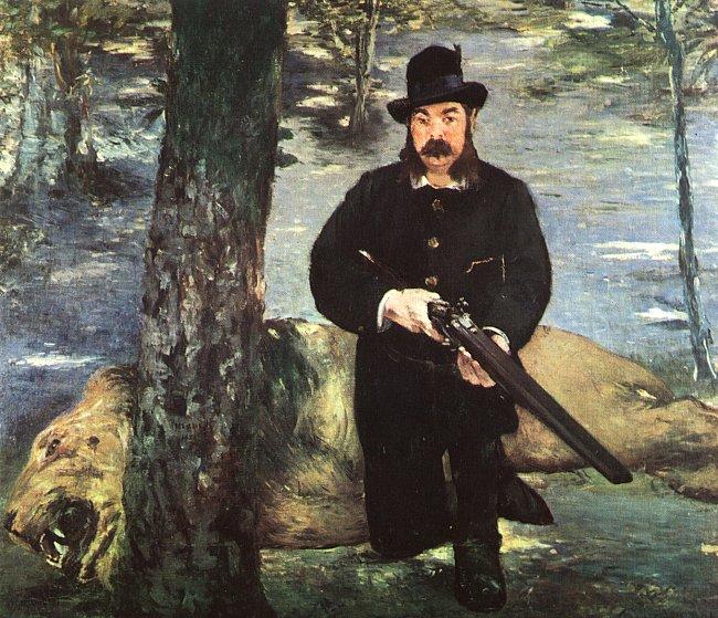 Pertuiset, Lion Hunter, Edouard Manet